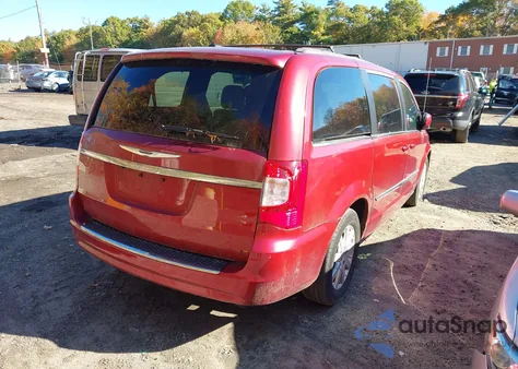 2014 Chrysler Town & Country Touring из США, поврежденный, VIN 2C4RC1BG8ER475343